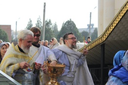 Освящение храма в Грозном