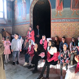 Экскурсия для детей храма Новомучеников в Строгино