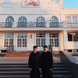 Встреча с учениками православной школы-пансиона "Плесково"