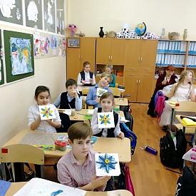Рождественский мастер-класс в Школе № 89