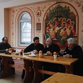 Встреча с учениками православной школы-пансиона "Плесково"