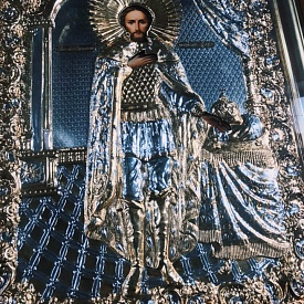 Икона святого Александра Невского в подарок от СОБРа